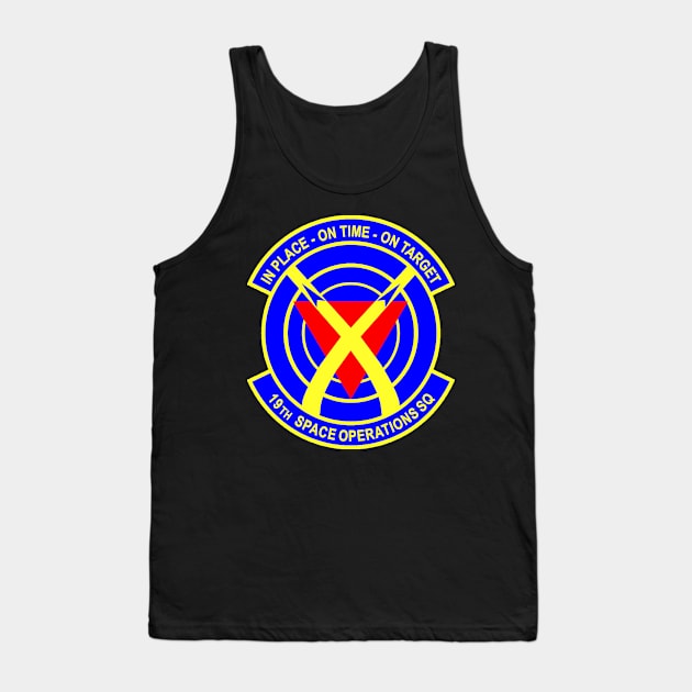 19the Space Operations Squadron Logo Tank Top by Spacestuffplus